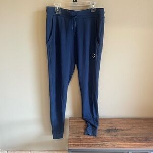 Gym Shark Sweatpants Joggers Blue Medium
